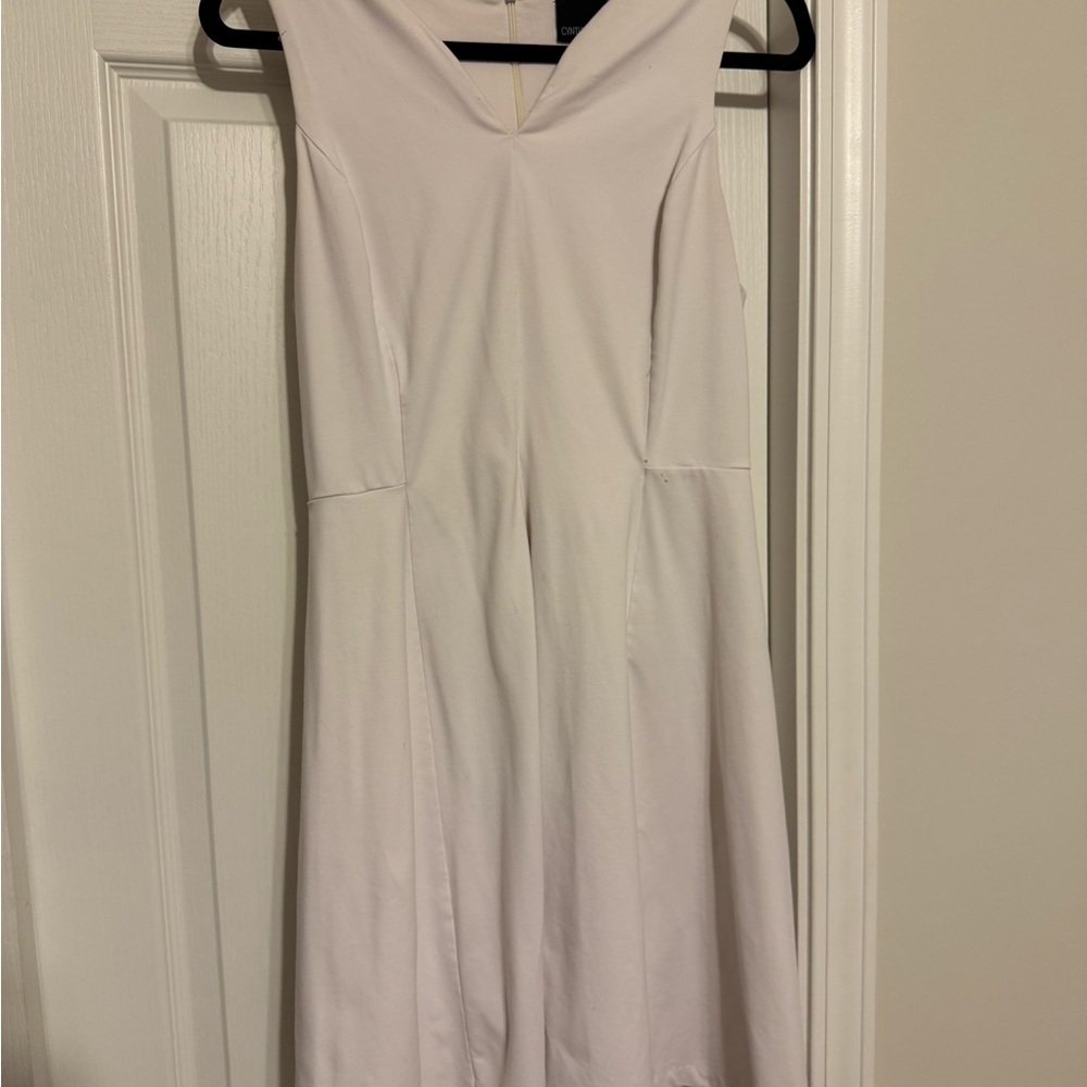 Cynthia Rowley Cream Midi Dress